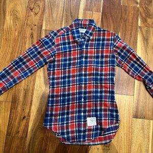 Thome Browne checker shirt (sz 0)